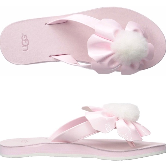 ugg flower flip flops